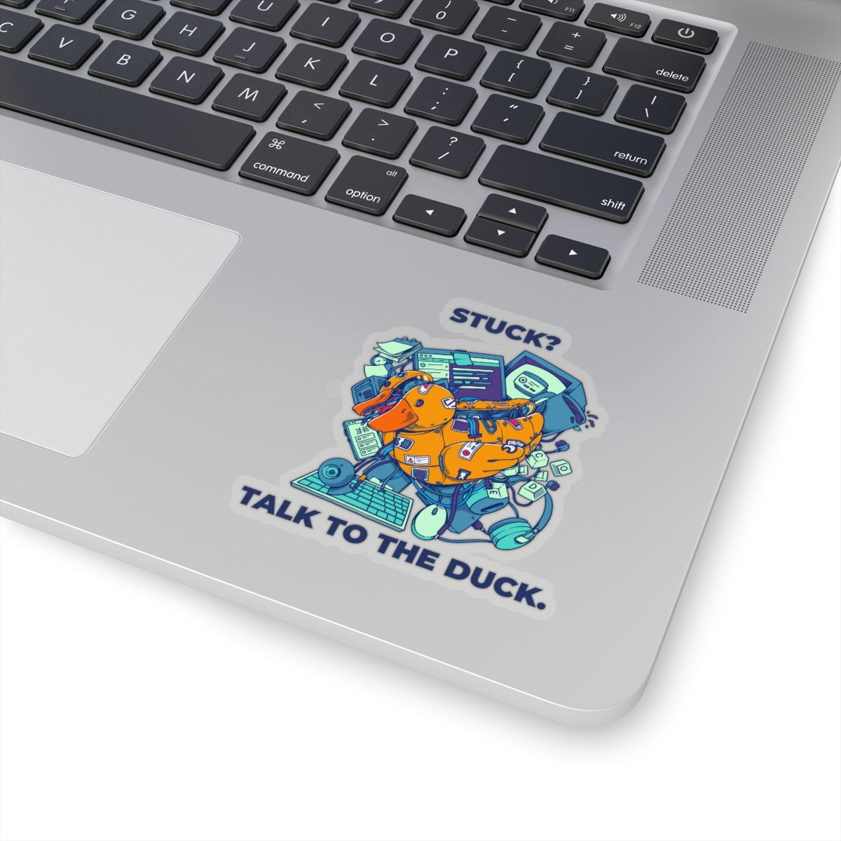 Stuck Debugging? Talk to the Cyber Duck Sticker™